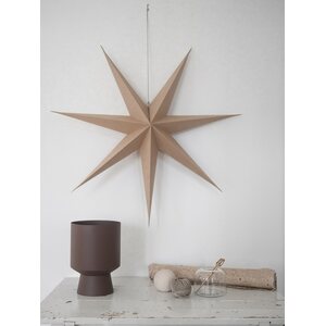 Riike Design Slim paperitähti 70 cm, hiekka