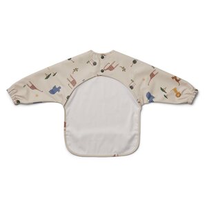 Liewood Merle cape bib, Safari sandy mix