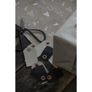 Ib Laursen Kraft lahjapaperi 52,5 cm x 5 m, hiekka