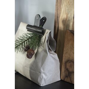 Ib Laursen Paper bag Kraft M 18x28,5x8,5 cm, sand