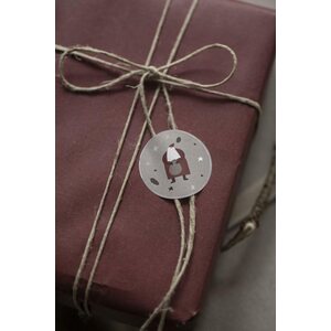 Ib Laursen Lahjapaperi 52,5 cm, x 2 m, punainen