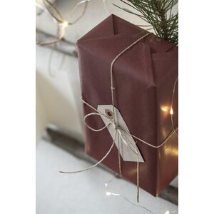 Ib Laursen Lahjapaperi 52,5 cm, x 2 m, punainen