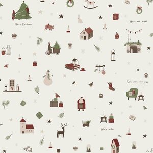 Ib Laursen Lahjapaperi 52,5 cm x 2 m, christmas mood