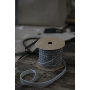 Ib Laursen Samettinauha 10 m, harmaa