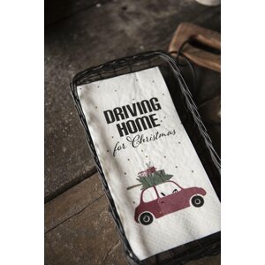 Ib Laursen Driving home for christmas napkins 16 pcs/pkt 40 x 40 cm