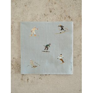 Fine Little Day Skiers servetit 33 x 33 cm