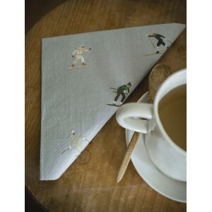Fine Little Day Skiers servetit 33 x 33 cm