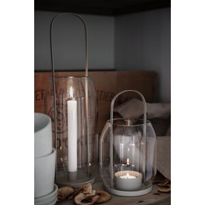 Ernst Candle lantern 13 x 40 cm, black