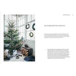 Cozy Publishing Green Christmas - kransseja ja kukka-asetelmia