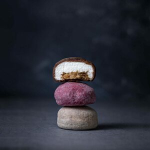 The Mallows Täytetyt vaahtokarkit, dulce suklaa