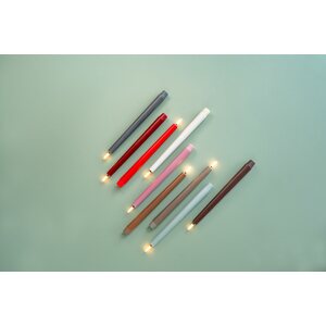 Uyuni Led-kruunukynttilä 25 cm 2 kpl/pkt, beige