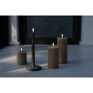 Uyuni Led-kruunukynttilä 25 cm 2 kpl/pkt, beige