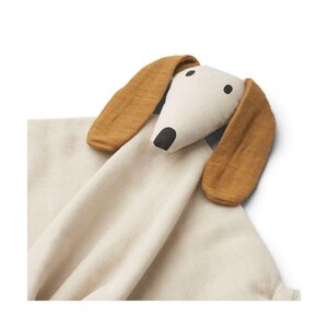 Liewood Agnete cuddle cloth, Dog sandy mix