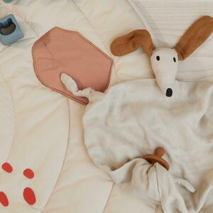 Liewood Agnete cuddle cloth, Dog sandy mix