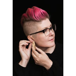 Littlebit Design nappikorvakorut Selänpää, vaalea puu/jalava