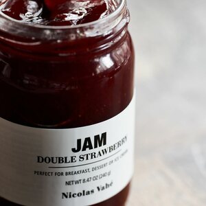 Nicolas Vahe Jam 240 g, Double strawberry