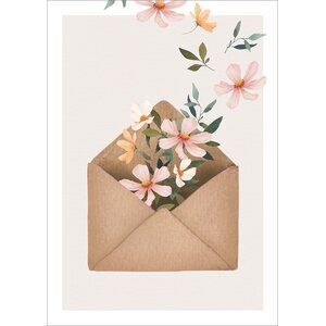 Henna Adel Flowers postcard