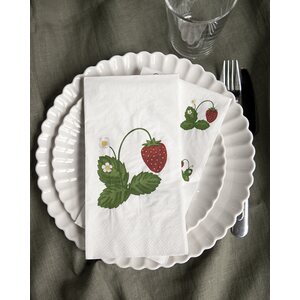 Storefactory Jordgubbe servetit 33 x 42 cm