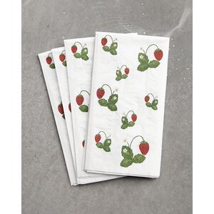 Storefactory Jordgubbe servetit 33 x 42 cm