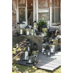Ib Laursen Lantern 7 x 13,5 cm, black