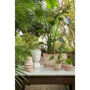 Bergs Potter Copenhagen pot raw terracotta rosa CHOOSE SIZE