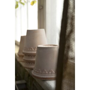 Bergs Potter Copenhagen pot raw terracotta rosa CHOOSE SIZE