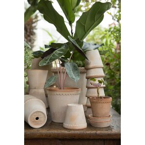 Bergs Potter Helena pot raw terracotta rosa, CHOOSE SIZE