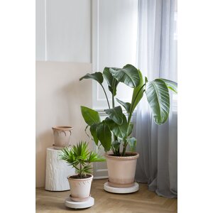 Bergs Potter Emilia pot raw terracotta rosa, CHOOSE SIZE