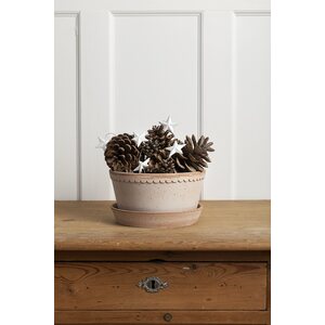 Bergs Potter Helena pot raw terracotta rosa, low