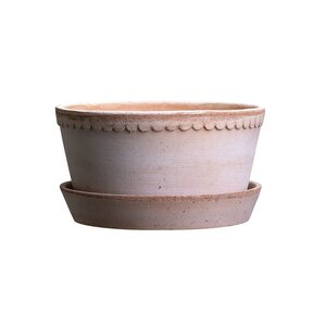 Bergs Potter Helena pot raw terracotta rosa, low