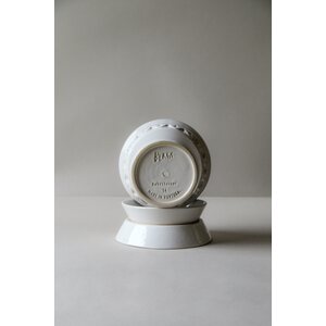 Bergs Potter Copenhagen glazed pot white, CHOOSE SIZE