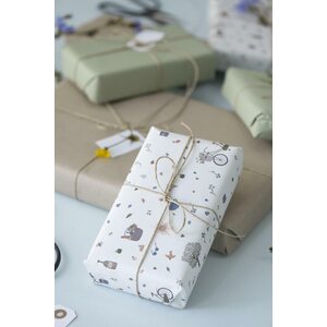 Ib Laursen gift wrapping paper Summer days 52,5 cm x 2 m