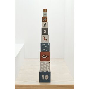 Liewood Aaren Stacking Boxes, All together / Sandy