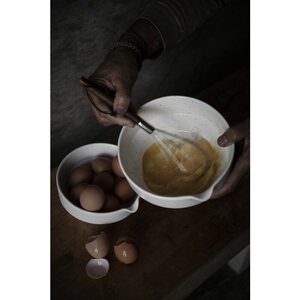 Ernst whisk dark brown wood/steel