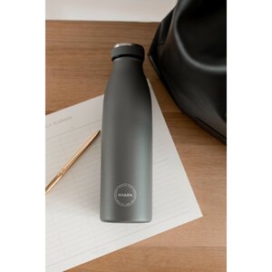 Aya&Ida Juomapullo 500 ml, dark grey