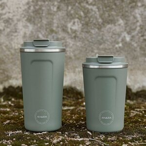 Aya&Ida Cup2Go termosmuki 380 ml/500 ml, tropical green