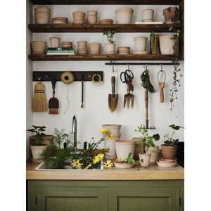 Bergs Potter Helena pot raw terracotta rosa, CHOOSE SIZE