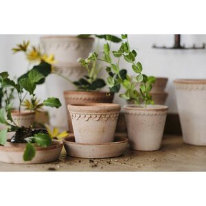 Bergs Potter Helena pot raw terracotta rosa, CHOOSE SIZE