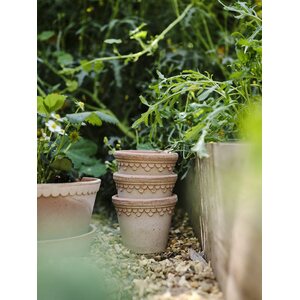 Bergs Potter Copenhagen pot raw terracotta rosa CHOOSE SIZE