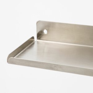 House Doctor Ledge shelf 43 cm, brushed silver