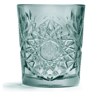 Libbey hobstar Drinking glass 35 cl, dark green