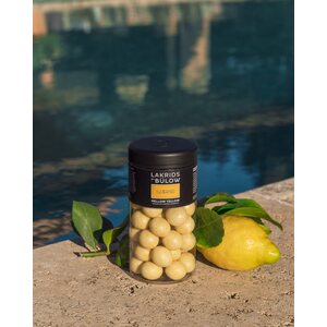 Lakrids By Bulow Lemon Mellow yellow suklaakuorrutteinen lakritsi 295 g, regular