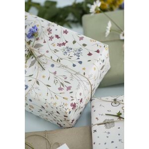 Ib Laursen Flower Blooms lahjapaperi 52,5 cm x 2 m
