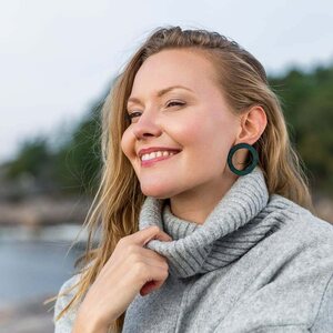 Valona Korona hoop earrings CHOOSE COLOUR