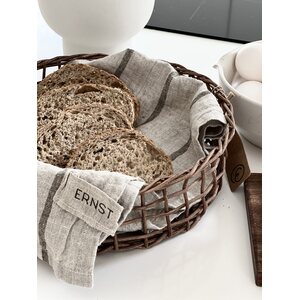 Ernst Round basket dark brown CHOOSE SIZE