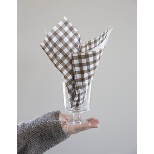 Storefactory Rutan servetit 33 x 42 cm, ruskea
