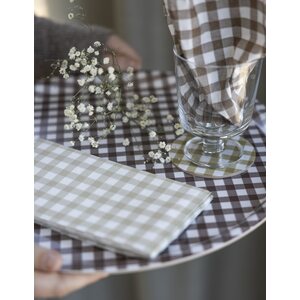 Storefactory Rutan servetit 33 x 42 cm, ruskea
