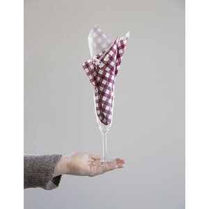 Storefactory Rutan servetit 33 x 42 cm, punainen