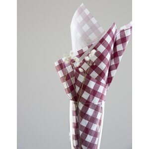 Storefactory Rutan servetit 33 x 42 cm, punainen