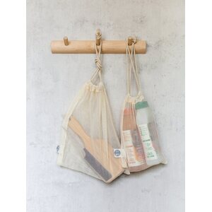Eco & Pop Naulakko 3 nuppia 4 x 29 cm, natural koivu